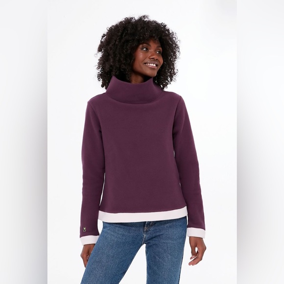 NWT Tuckernuck Dudley Stephens Park Slope Fleece Turtleneck XS - Picture 1 of 5